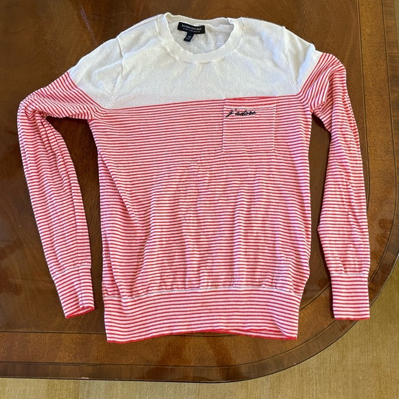 Banana Republic "J'Adore" Extra Fine Merino Wool
Sweater Striped Sz XS - Picture 2 of 7